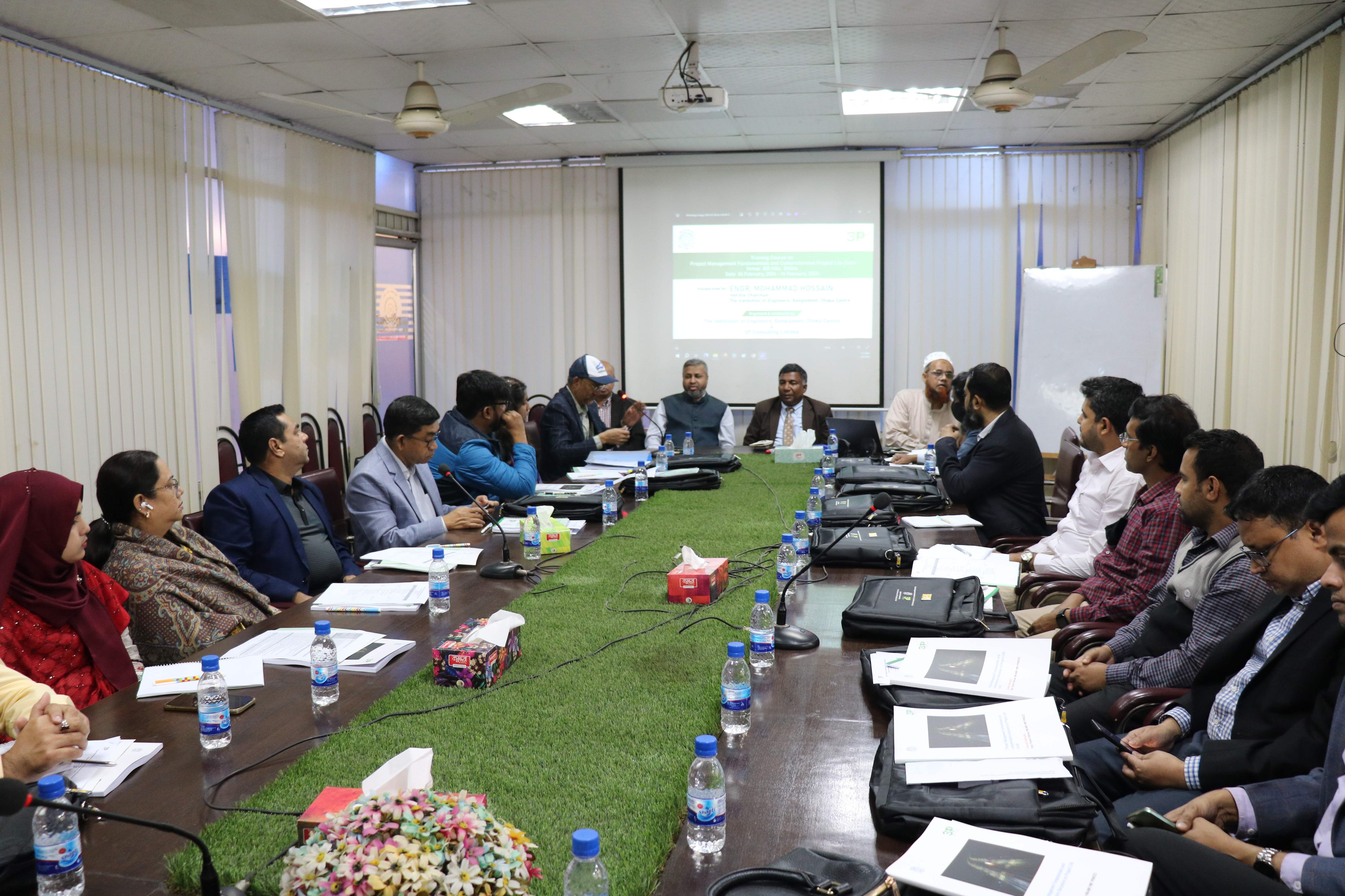 Inauguration of training on Project Management